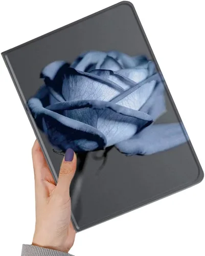 Vista 15 de kaitesi Funda floral compatible con iPad 6ª 5ª generación 9.7 pulgadas iPad Air/Air 2, diseño de flores, bonita funda inteligente de piel delgada