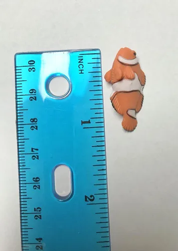 Vista 2 de Juego de 12 modelos de mini pez payaso