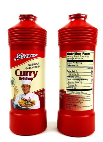 Vista 2 de Zeisner Ketchup de curry - Paquete de 2 botellas (paquete de 2)