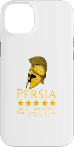 Vista 15 de iPhone 16 Alexander The Great - Persia - Ancient Greek History Meme Case