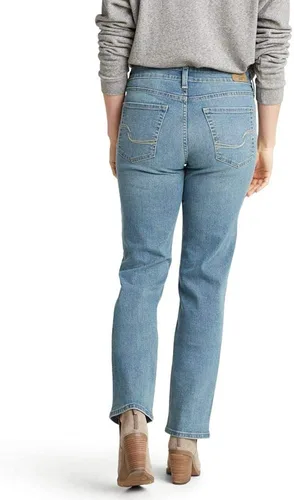 Vista 3 de Signature by Levi Strauss & Co. Gold Label Women's Curvy Totally Shaping Straight Jeans (Available in Plus Size)