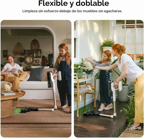 Vista 4 de roborock Aspiradora inalámbrica H60 Pro-N, 90° flexible, 80 minutos
