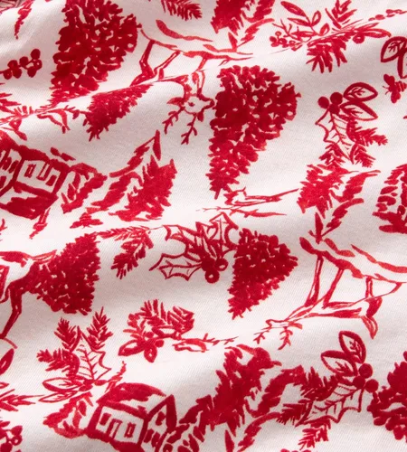 Vista 4 de Burt's Bees Baby - Conjuntos de pijamas de Navidad familiares a juego, de algodón orgánico, para niños, bebés, mujeres y adultos