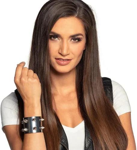 Vista 2 de Boland 64418 Pulsera punk, plata