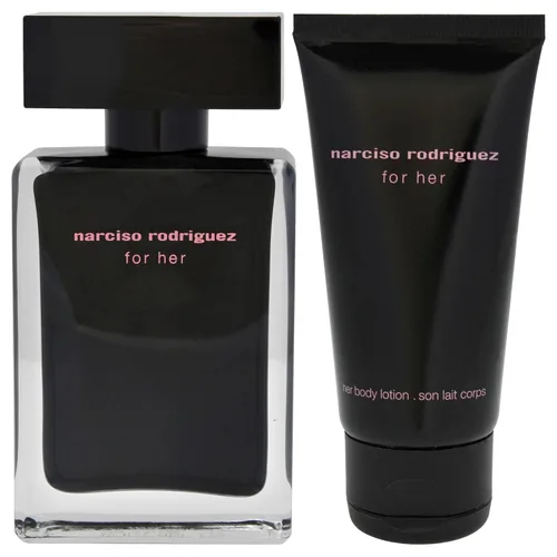 Vista 2 de Narciso Rodriguez by Narciso Rodriguez for Women - Juego de regalo de 2 piezas de 1.6 onzas EDT en aerosol, loción corporal de 1.6 onzas