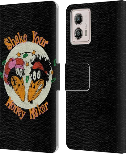 Vista 12 de Head Case Designs Funda de piel con licencia oficial de The Black Crowes Artwork Graphics compatible con Motorola Moto G53 5G