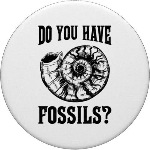 Vista 3 de Fossiling Paleontólogo Fósil Colector Fósil Caza PopSockets Estándar PopGrip