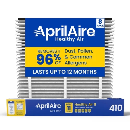 Vista 25 de Filtro de Repuesto AprilAire 410 para Purificadores de Aire AprilAire para Toda la Casa - MERV 11, Aire Limpio y Polvo, Filtro de Aire 16x25x4