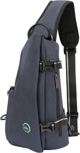 Vista 7 de Bolsa de Hombro Pequeña Mochila Cruzada Bolso de Bandolera Paquete de Cuello