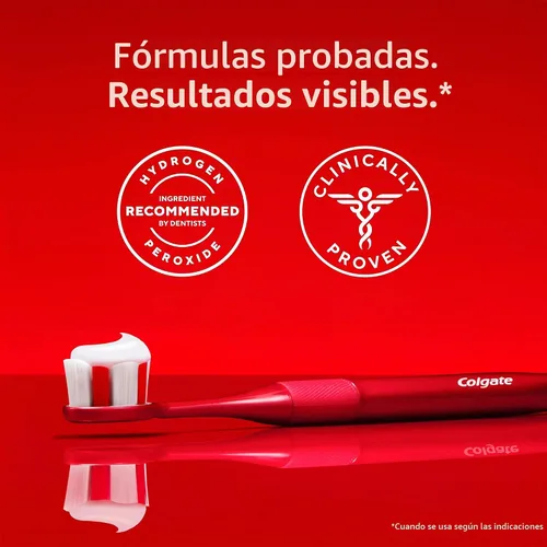 Vista 10 de Colgate Optic White Advanced Pasta dental con peróxido de hidrógeno
