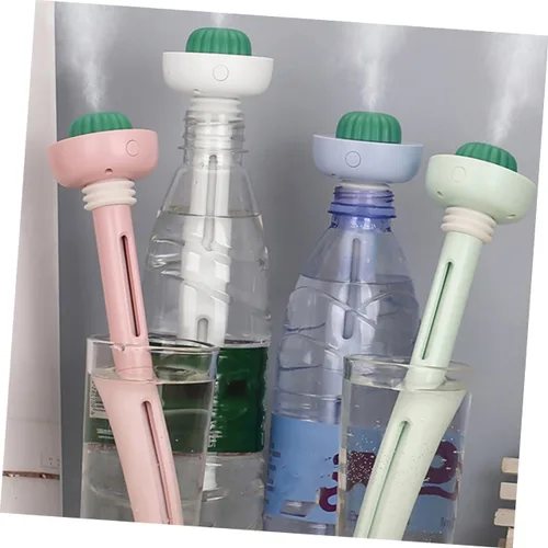 Vista 6 de CHILDWEET Humidificador portátil personal mini botella humidificador para viajes coche casa oficina color blanco