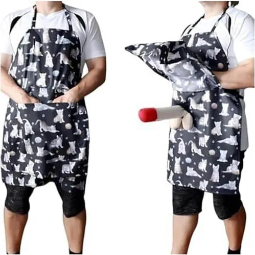 Vista 4 de El último delantal de regalo de broma, divertido delantal con sorpresa oculta, perfecto para fiestas de adultos, diversión de cocina y bromas