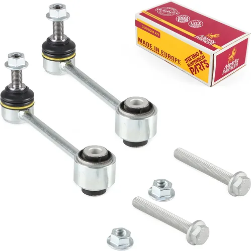 Vista 242 de Metrix Premium Piezas de Chasis - Kit de 2 piezas de Eslabón de Estabilización de Barra Antirrollio Delantera Compatible con 2006-2009 Mitsubishi