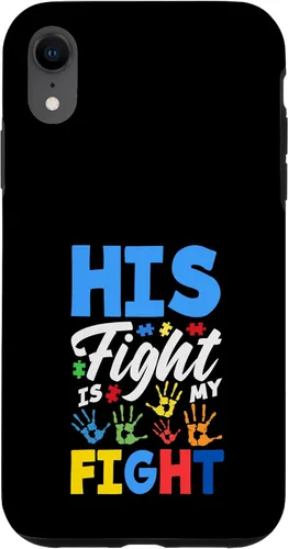 Vista 15 de His Fight is My Fight Autism Awareness Case for iPhone Air
