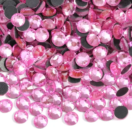 Vista 33 de 6000 diamantes de imitación termoadhesivos a granel, diamantes de imitación azules para ropa de manualidades, cristales termoadhesivos para Zafiro