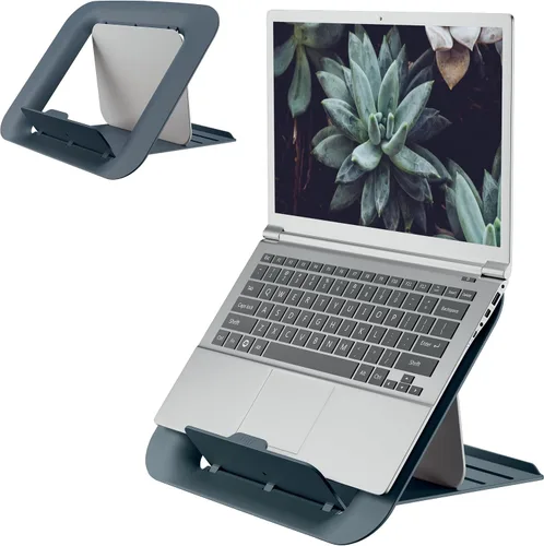 Vista 8 de L: Ergo - Soporte ajustable para portátil, color azul tranquilo