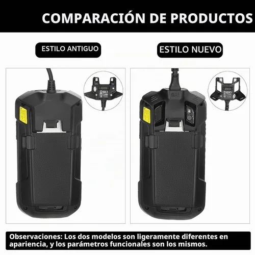Vista 5 de LANADO Cable de carga USB con adaptador para Zebra Symbol TC70 TC75 PDA cargador de computadora portátil Set reemplaza CBL-TC7X-USB1-01 para escáner