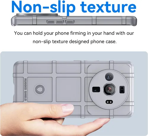 Vista 4 de Funda delgada para Xiaomi 12S Ultra, resistente funda protectora con grado militar a prueba de golpes, probada contra caídas y cubierta protectora