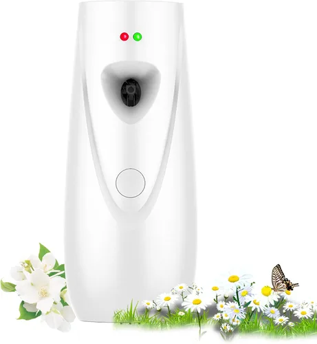 Vista 8 de Dispensador automático de ambientador, dispensador de ambientador montado en la pared/de pie, la máquina de fragancia en aerosol es adecuada