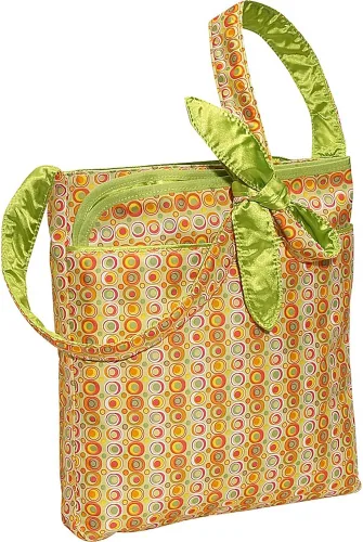 Vista 3 de JuJuBe Limited Edition Be Light Everyday Lightweight Zippered Tote Bag Midnight Posy