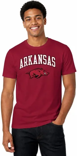 Vista 37 de Campus Colors NCAA - Camiseta de algodón para adulto, unisex, para el día del juego Azul marino