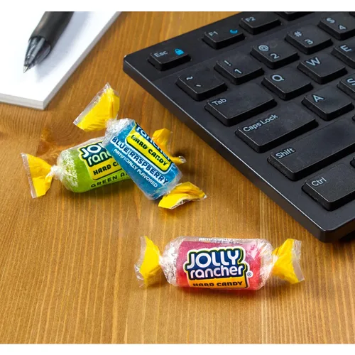 Vista 5 de JOLLY RANCHER Caramelos duros con sabor a frutas surtidos, bolsa a granel, 5 libras