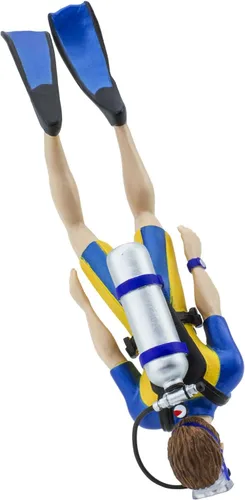Vista 3 de Safari Ltd. Kevin the Underwater Adventurer Figurine – Figura detallada de plástico de 7 pulgadas – Divertido juguete educativo para niños, niñas