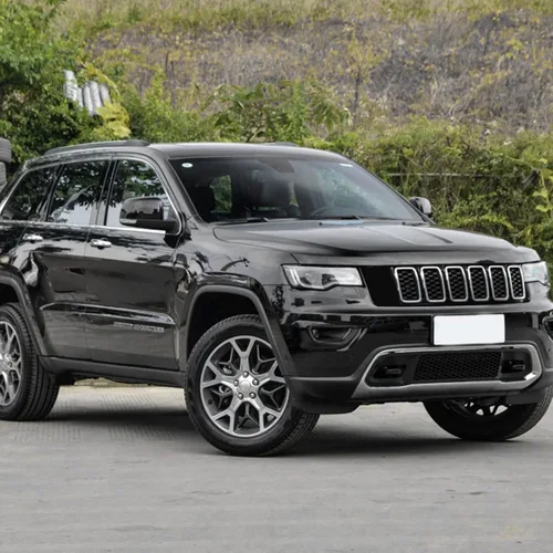 Vista 5 de Jimen Compatible con cubierta de luz antiniebla delantera para Jeep Grand Cherokee 2018-2020 (negro)