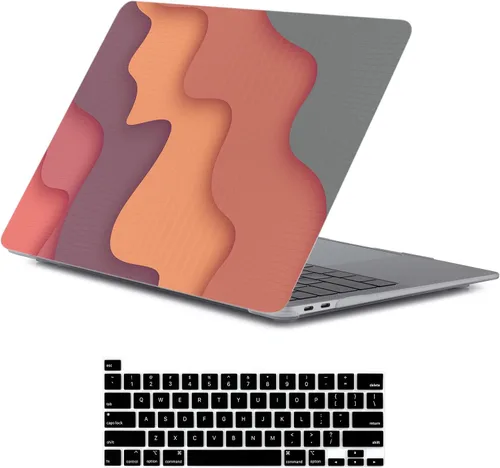 Vista 7 de LanBaiLan Compatible con MacBook Pro de 13 pulgadas con barra táctil 2022 2020 2019 2018 2017 2016 versión M1 M2 A2338 A2289 A2251 A2159 A1989 A1706