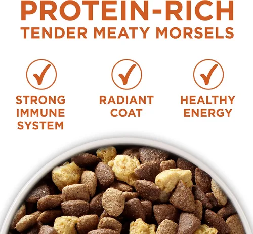 Vista 3 de Purina ONE SmartBlend Natural Peso saludable, fórmula para adulto, alimentos secos para perros y comida húmeda para perros