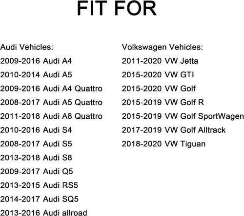 Vista 4 de CYDZSW Tapa de gasolina de repuesto para Volkswagen VW Jetta 2011-2020, Golf & Golf Alltrack R SportWagen, tapa de depósito de combustible para Audi
