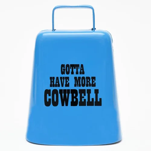 Vista 19 de Bevin Bells "Gotta Have More Cowbell" (X-Pequeño) Campana de Vaca de Kentucky con Color Cobre Hecha de Acero Fabricantes de Ruido Fuerte