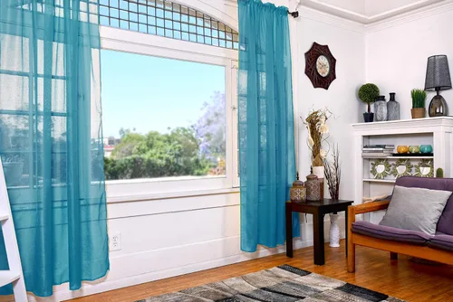 Vista 44 de All American Collection - cortinas Doli transparentes, 2 unidades Blanco