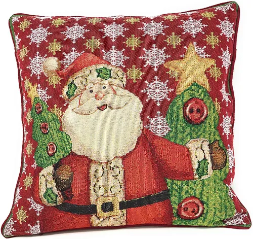 Vista 23 de Tache Home Fashion Funda de almohada 16 x 16 Down The Chimney