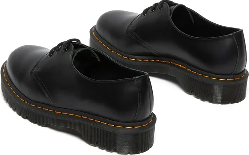 Vista 6 de Dr. Martens Hombres 1461 Bex Liso, Negro liso