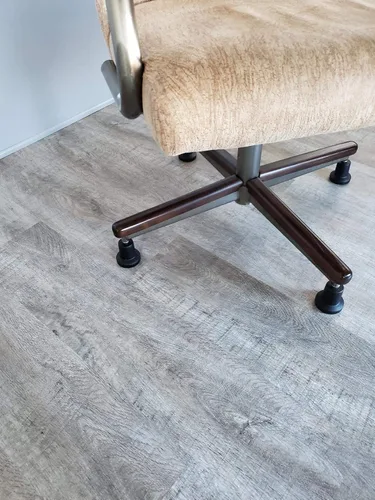 Vista 2 de 10 piezas de sillas deslizantes para reemplazar ruedas, sillas de oficina de 2.4 in de altura, silla de repuesto de oficina de papelería sin ruedas