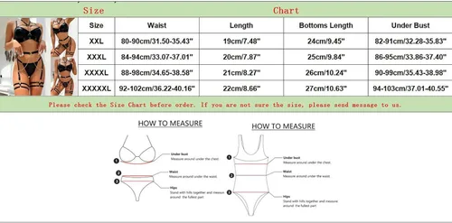 Vista 5 de Lencería sexy para mujer, arnés de cuerpo recortado, liguero, anillo elástico gótico, liguero, conjunto de tiras huecas, cinturón sexy