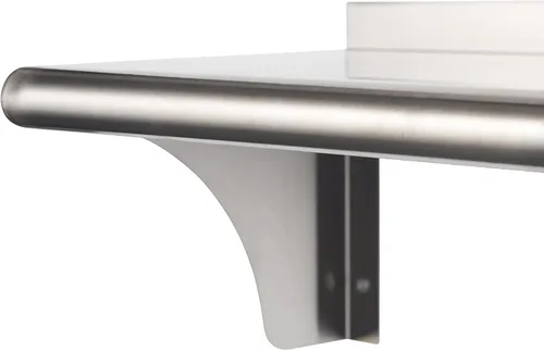 Vista 6 de Trinity THA-3326 EcoStorage NSF Estante de pared de acero inoxidable de grado comercial para cocina, garaje, despensa, almacenamiento, 48 pulgadas