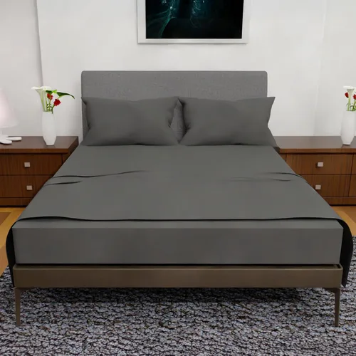 Vista 16 de Ropa de cama tamaño Twin - Juego de 3 piezas - Bolsillos profundos - Sábanas refrescantes - Suaves y cómodas para uso en todas las estaciones Aqua
