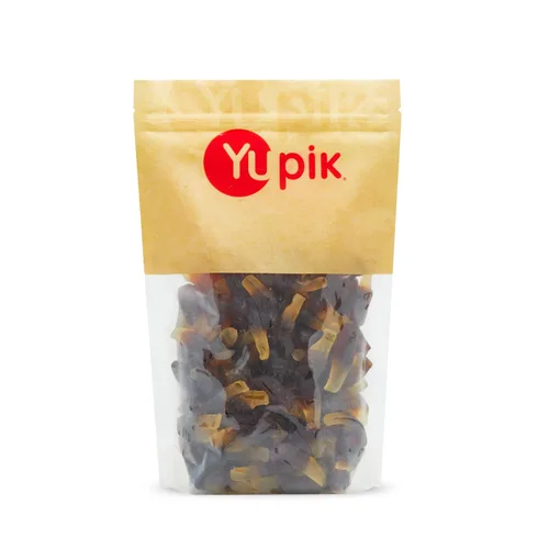 Vista 14 de Yupik Caramelos de cereza agria, 2.2 lb (35.2 oz), paquete de 6, bolas con sabor a cereza, dulces y ácidos, gomitas rojas masticables, dulces