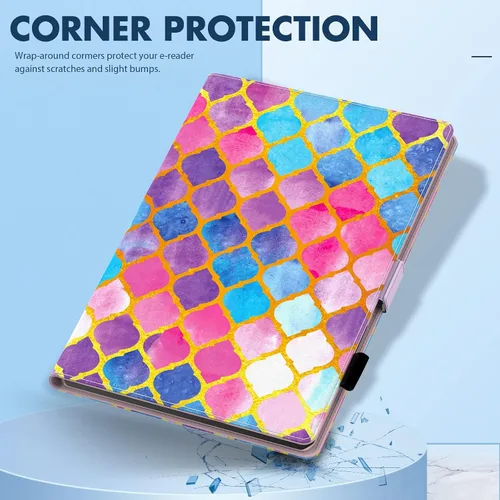 Vista 2 de Dteck Funda Universal (7.9" a 8.4") - Funda Protectora con Soporte Plegable para Apple iPad mini/Samsung Galaxy Tab 8.0 8.4 /Lenovo Tab 8" /onn.