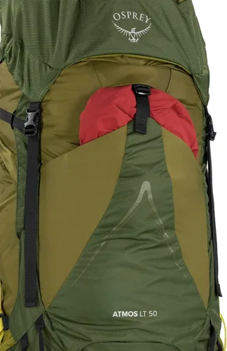 Vista 11 de Osprey Atmos AG LT 50L Mochila para hombre, color negro, S/M