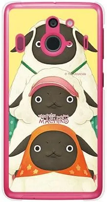 Vista 70 de Yanan Machiko Series Machiko Family Pink (Clear) / for iPhone SE/5s/docomo