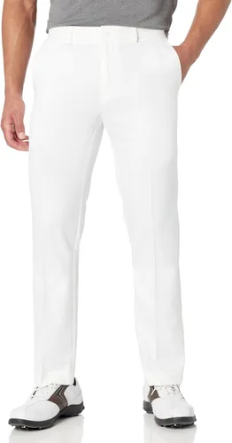Vista 6 de PGA Tour Pantalón de golf con parte delantera plana para hombre con cintura expandible Asfalto