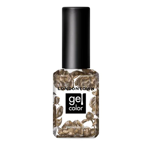 Vista 7 de LONDONTOWN Esmalte de uñas de gel UV/LED, de larga duración, resistente al astillado, color de alto brillo, marrón beige natural brillante, 0.4 fl