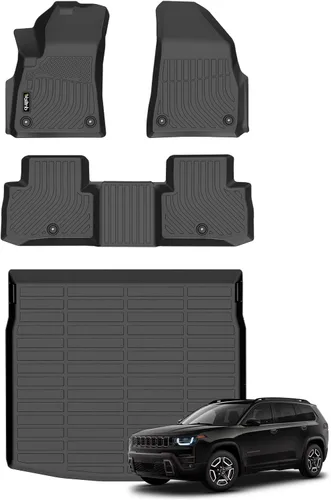 Vista 10 de Alfombrillas para Honda CRV 2002-2006, forros para todo tipo de clima, ajuste personalizado, accesorios duraderos para Honda CRV 2002-2006
