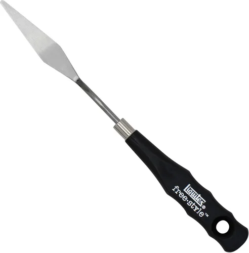 Vista 43 de Liquitex Cuchillo de pintura pequeño profesional Freestyle, n.º 1, plata/negro