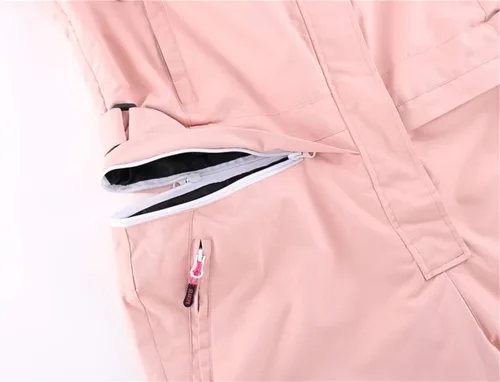 Vista 5 de YEEFINE Traje de esquí de una pieza para mujer, monos de nieve impermeables para invierno