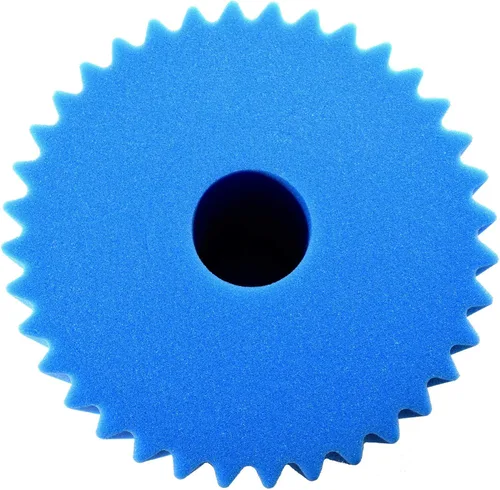 Vista 3 de HQRP Filtro de espuma azul (7" x 8 1/2") compatible con aspiradoras centrales Electrolux Aerus Centralux E130A E130B E130F E130G E130J 1590 1590A