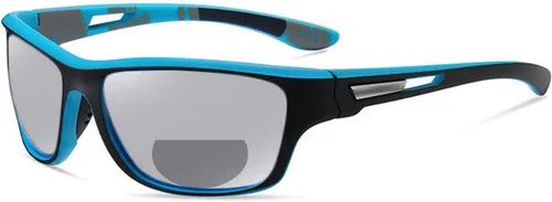 Vista 9 de Gafas de lectura bifocales fotocrómicas de transición para hombres y mujeres, lentes de sol deportivos de seguridad envolventes